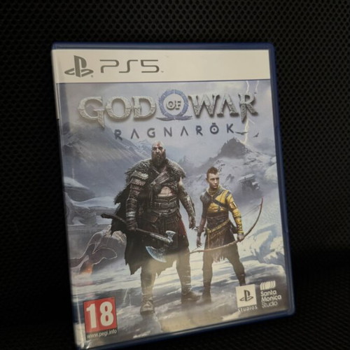 God of War Ragnarök PS5 game, physical disc
