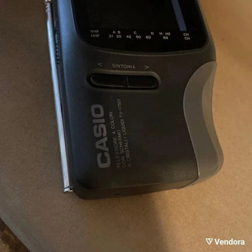 Casio portable TV collectible, used