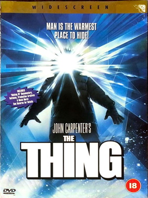 DVD The Thing μεταχειρισμένο, ταινία τρόμου/sci-fi με αγγλικούς υπότιτλους
