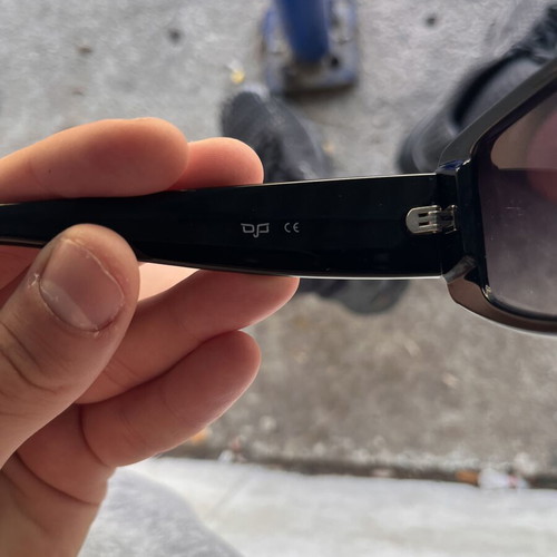Ojo sunglasses like new, black with case