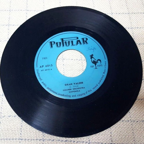 Grande Orchestra Sinfonica used classical 7' vinyl