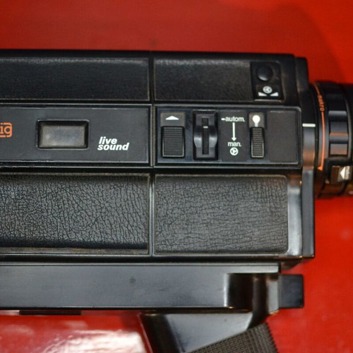 Super 8 Eumig Makro Sound camera used with sound and Makro Zoom lens