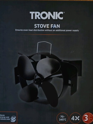 Βεντιλατέρ για Τζάκοσομπα Stove Fan Tronic καινούργιο