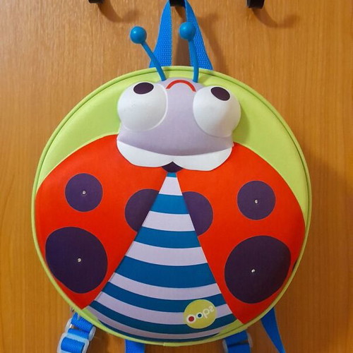 Oops Ladybug children's backpack new, multicolor