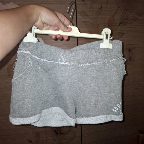 Body Talk Kids shorts like new, grey with gold thread for 14 years old