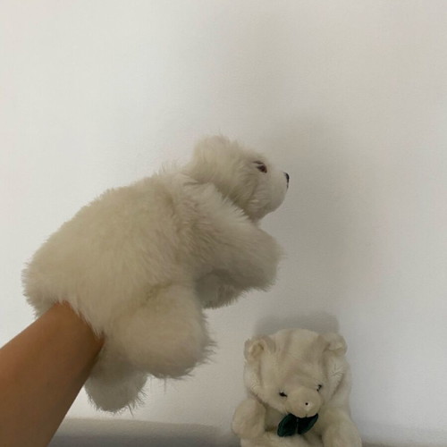German vintage teddy bears used, pack of 2 pieces