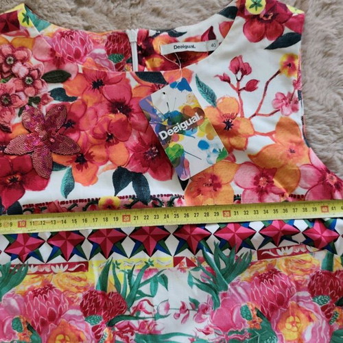 Desigual dress new, floral, size 40