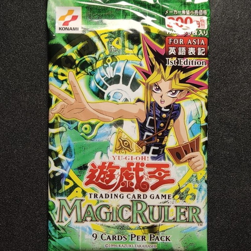 Magic Ruler Booster 1st Edition Yu-Gi-Oh! card pack Asian-English
