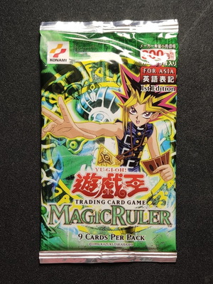 Magic Ruler Booster 1st Edition Yu-Gi-Oh! card pack Asian-English