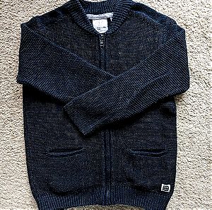 Zara Πλεκτό πουλόβερ με φερμουάρ για 3-4 ετών