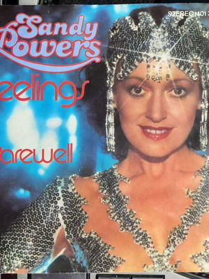 Sandy Powers Feelings βινύλιο 7" single μεταχειρισμένο, ποπ