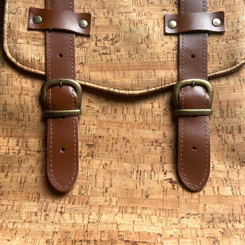 Cork Backpack like new, beige and brown