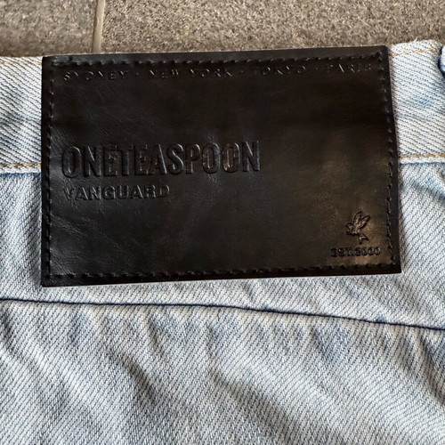 One Teaspoon denim skirt like new, blue, size XS
