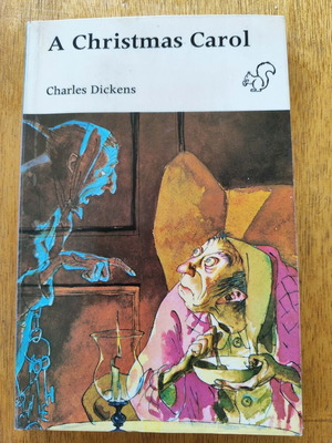 Βιβλίο A Christmas Carol του Charles Dickens μεταχειρισμένο, ελληνική έκδοση