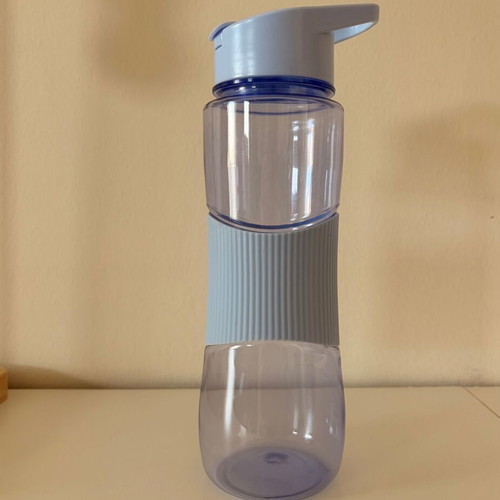 Reusable Plastic Water Bottle used