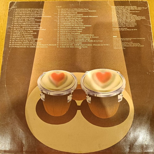 Boleros, Con Amor vinyl record used, Latin genre
