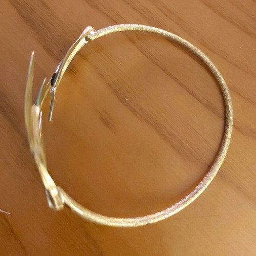 KALLIOPE brass bracelet like new, women's