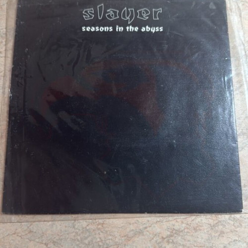 Slayer Seasons in the Abyss 7” vinyl single and DVD like new