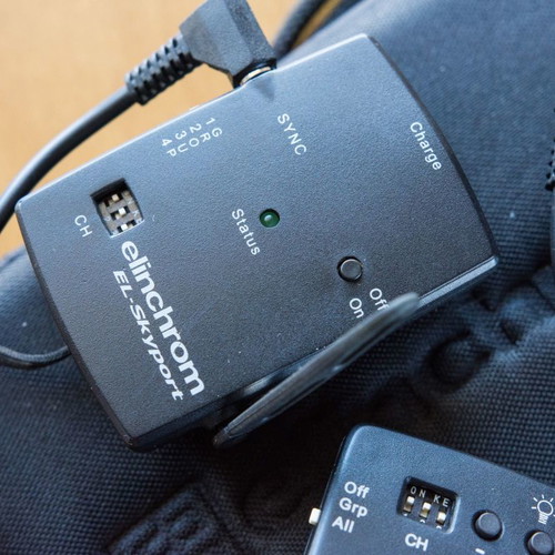 Elinchrom EL-Skyport used transmitter and receivers, 1 transmitter 2 receivers