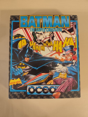 Batman The Caped Crusader Amstrad CPC464 cassette used