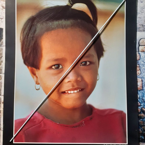Unicef vintage calendar used with minor damages