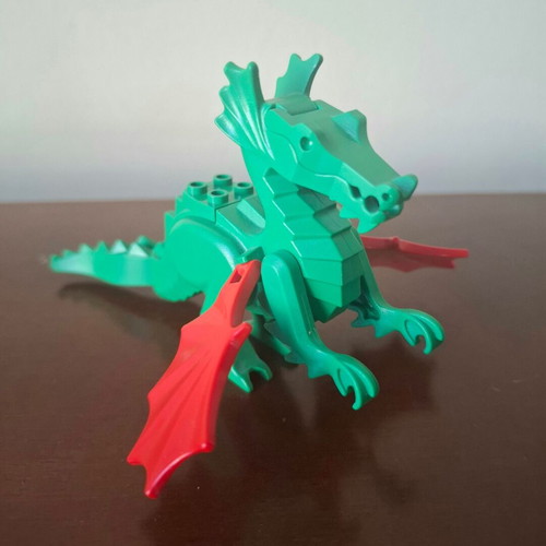 Lego Castle Classic Dragon Green like new