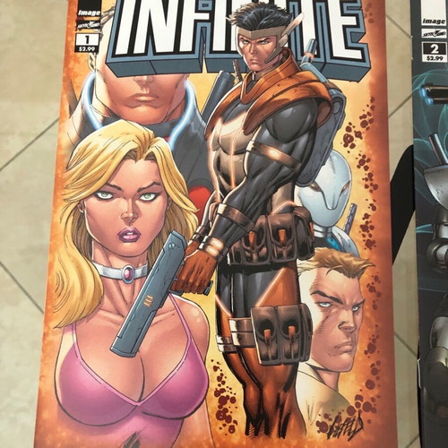 The Infinite complete set of 4 comics new 2011 mini-series