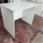  Γραφείο ξύλινο λευκο 90Χ60