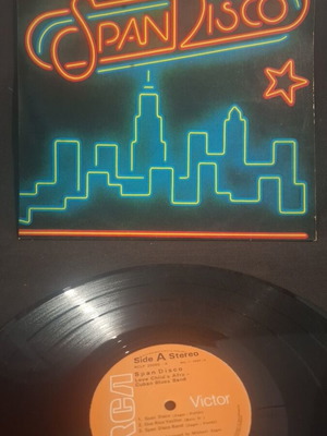 Span Disco Love Child's Afro record used