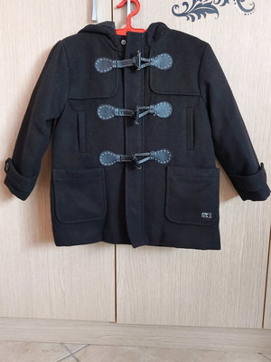 Montgomery kids jacket Raxevsky black like new, 116 cm