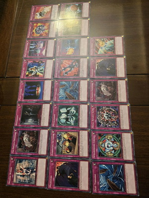 Yu-Gi-Oh! Trap Cards like new, ideal for speed duel and collection
