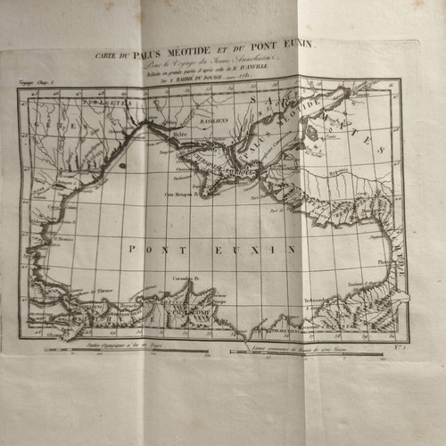 Collection of Geographic Maps of Ancient Greece 1819 used, French