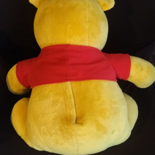 Winnie the Pooh plush toy with sound like new, 45cm height