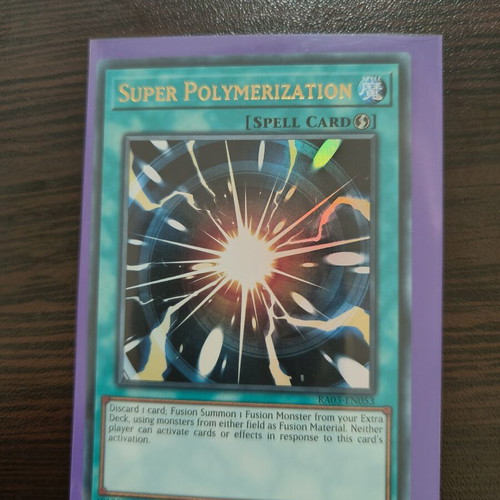 Yu-Gi-Oh Super Polymerization Ultra Rare card like new