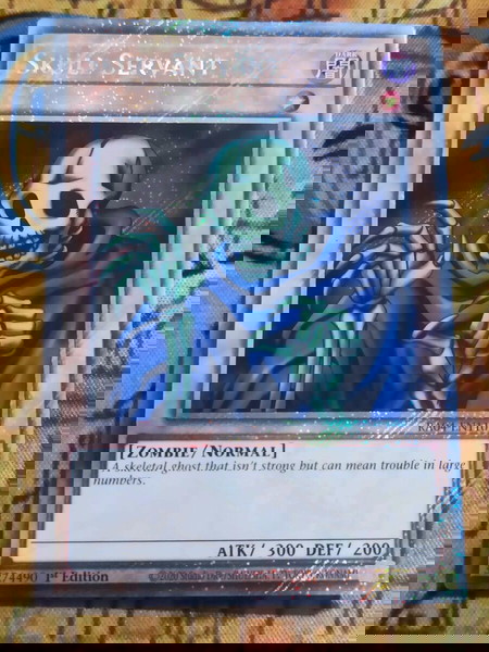 Skull Servant (Platinum Secret Rare, Yugioh)
