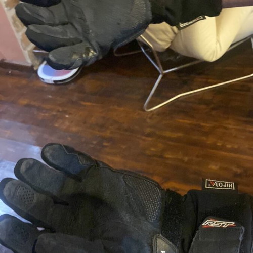 Rst motorcycle gloves winter waterproof used with bone protection