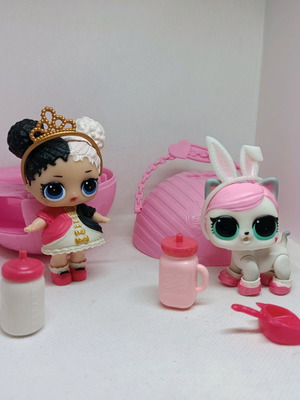Lol Surprise doll and pet set like new with accessories