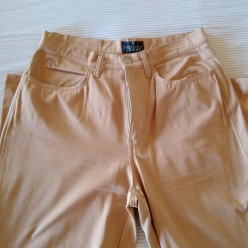 Trussardi Jeans women's long cotton pants like new, camel color, size XL