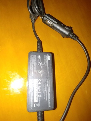 DJI car charger used