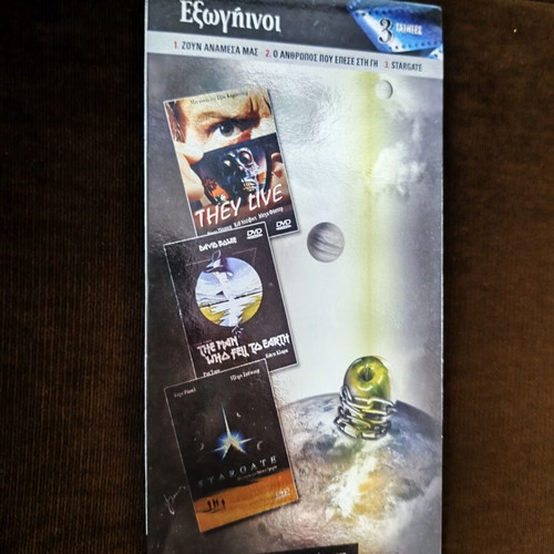 DVD Exoginoi new, 3 discs with David Bowie