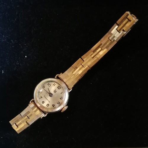 Lip Dauphine women's watch used, gold-plated