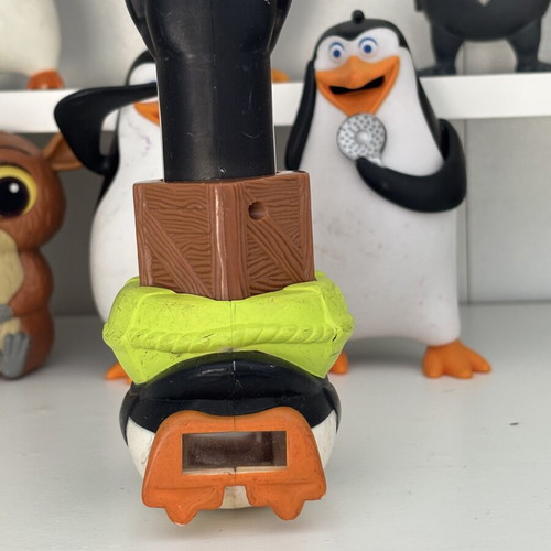 Penguins of Madagascar figures used, pack of 10 collectible toys