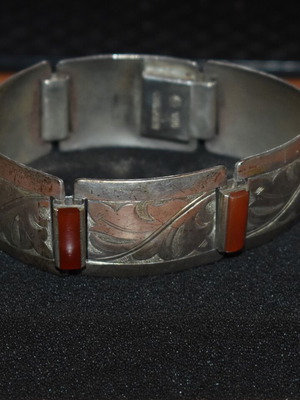 Vintage silver bracelet used