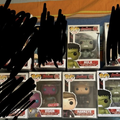 Funko Pop Age of Ultron collection like new