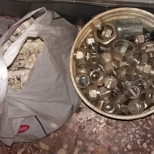 HEATING PLUMBING MATERIALS - (NOT SCRAP - NOT BY THE KILO)