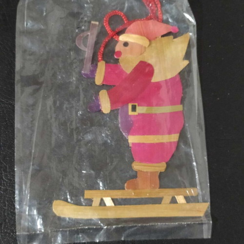 Christmas ornaments old, set of 7 pieces