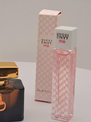 Gucci μινιατούρες Gucci by Gucci Pour Femme και Gucci Envy Me Pour Femme vintage καινούργιο
