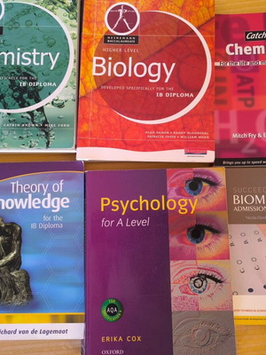 IB Diploma A-Levels BMAT Academic Books like new, pack of 6