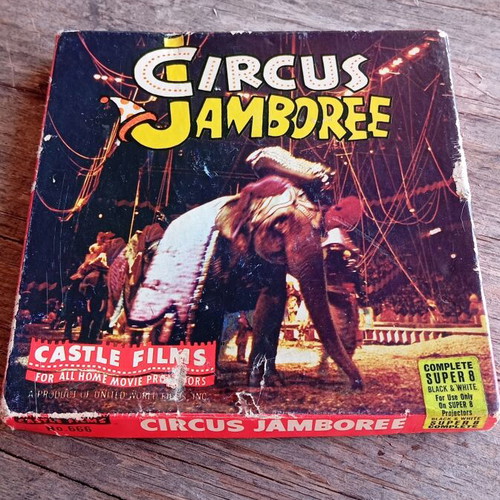 Super 8 film Circus Jamboree used