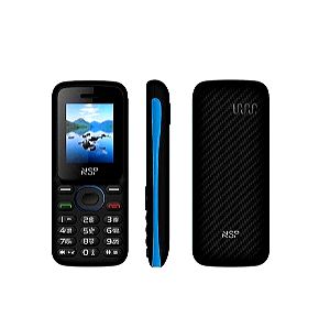 NSP 1800DS Dual SIM Κινητό με Κουμπιά (Χρώμα: Blue Black)